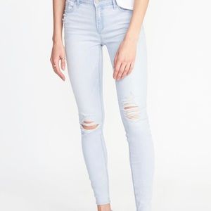 Old Navy Rockstar Skinny Mid Rise Jeans - Size 14
